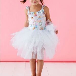 Bums & Roses Sweet Dreams Tulle Tutu Dress Size 2T